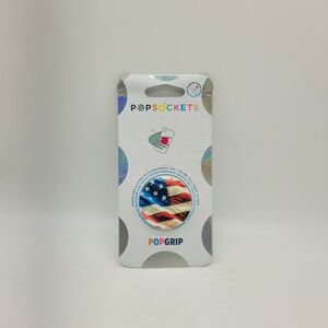 PopSockets Phone Grip & Stand – Swappable Top | “Oh Say Can You See” American Fl
